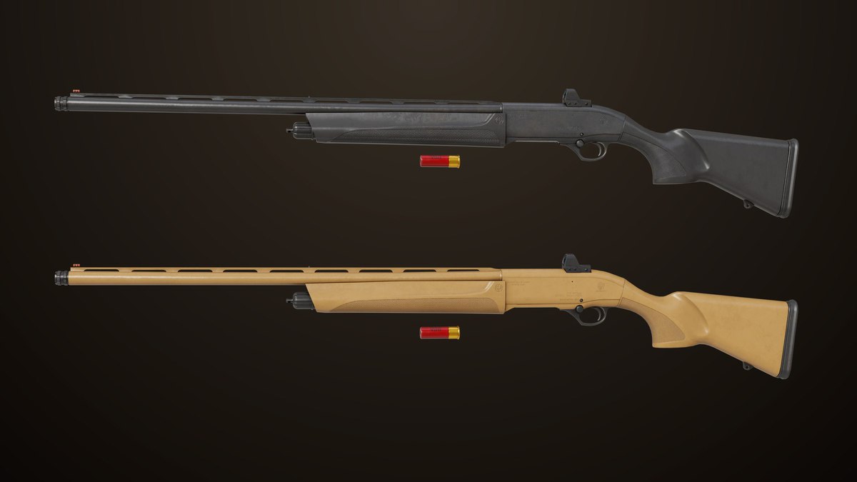 Shotgun Collection 01 URP HDRP Textures