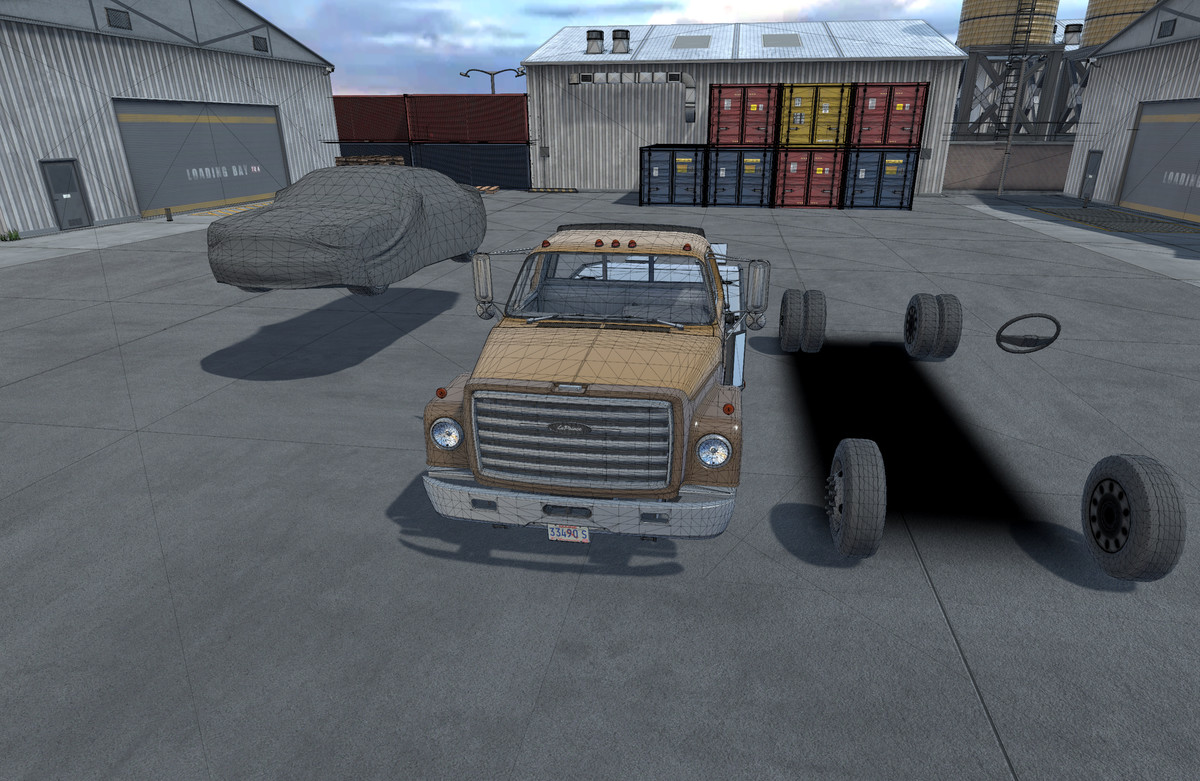 80s Ramp truck
