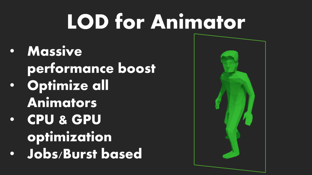 LOD for Animator - Optimize your Animators