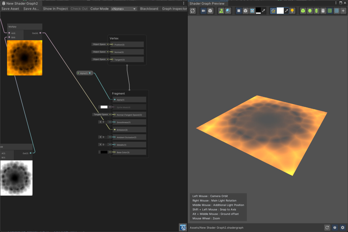 Shader Graph Preview