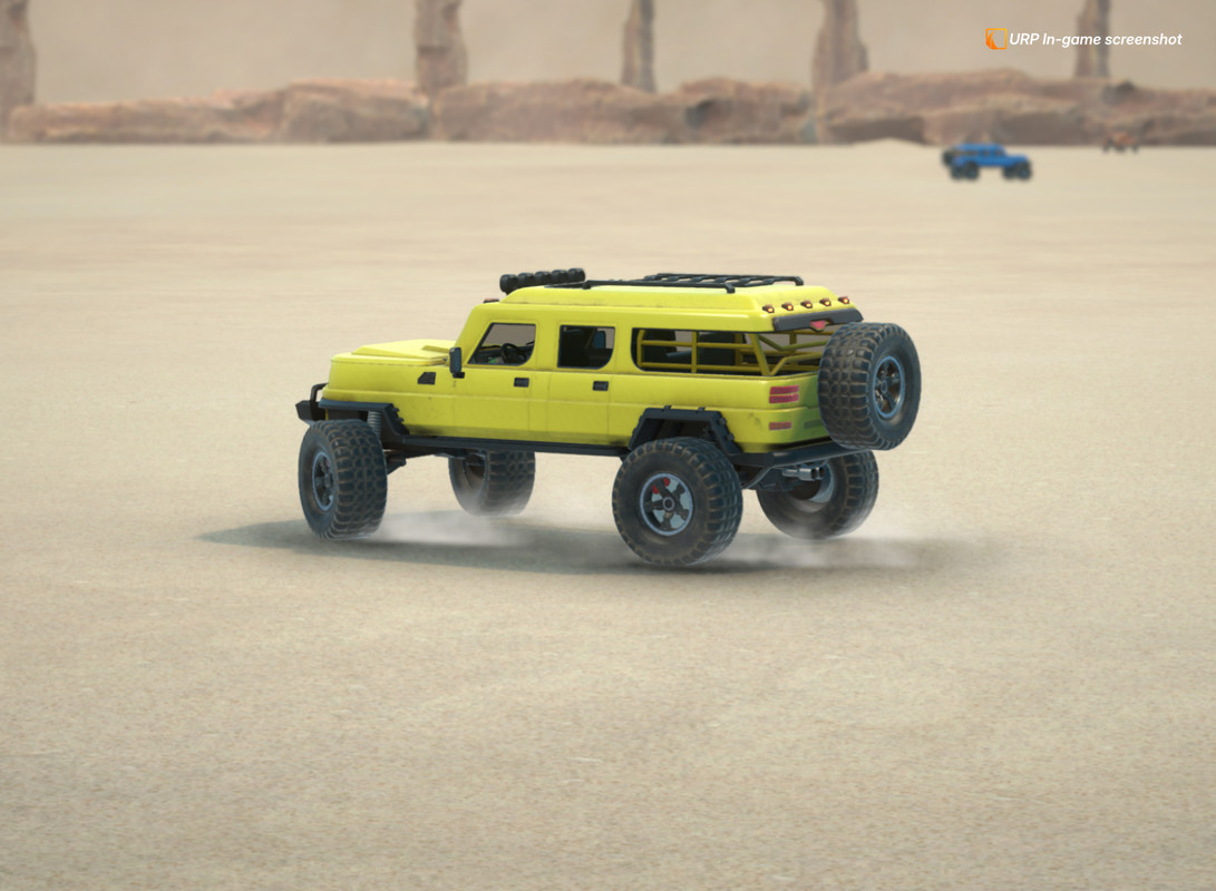 LWB 4x4 - Heavy Duty Off-Road SUV Vehicle Physics