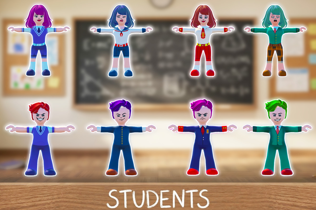 Stylized Thematic Characters Pack