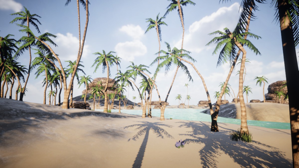Mobile Palm Tree Bundle (for URP)