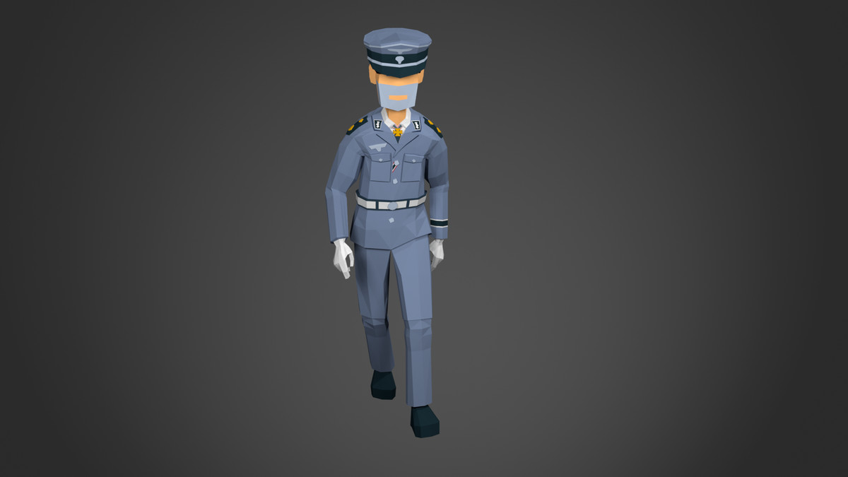 3D Characters World War 2 Lowpoly Pack