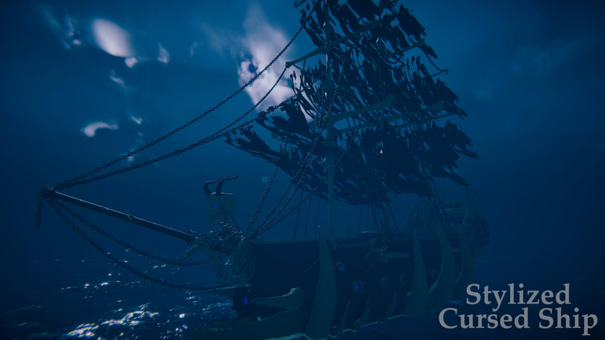 Stylized Cursed Ship - By Yorakeys