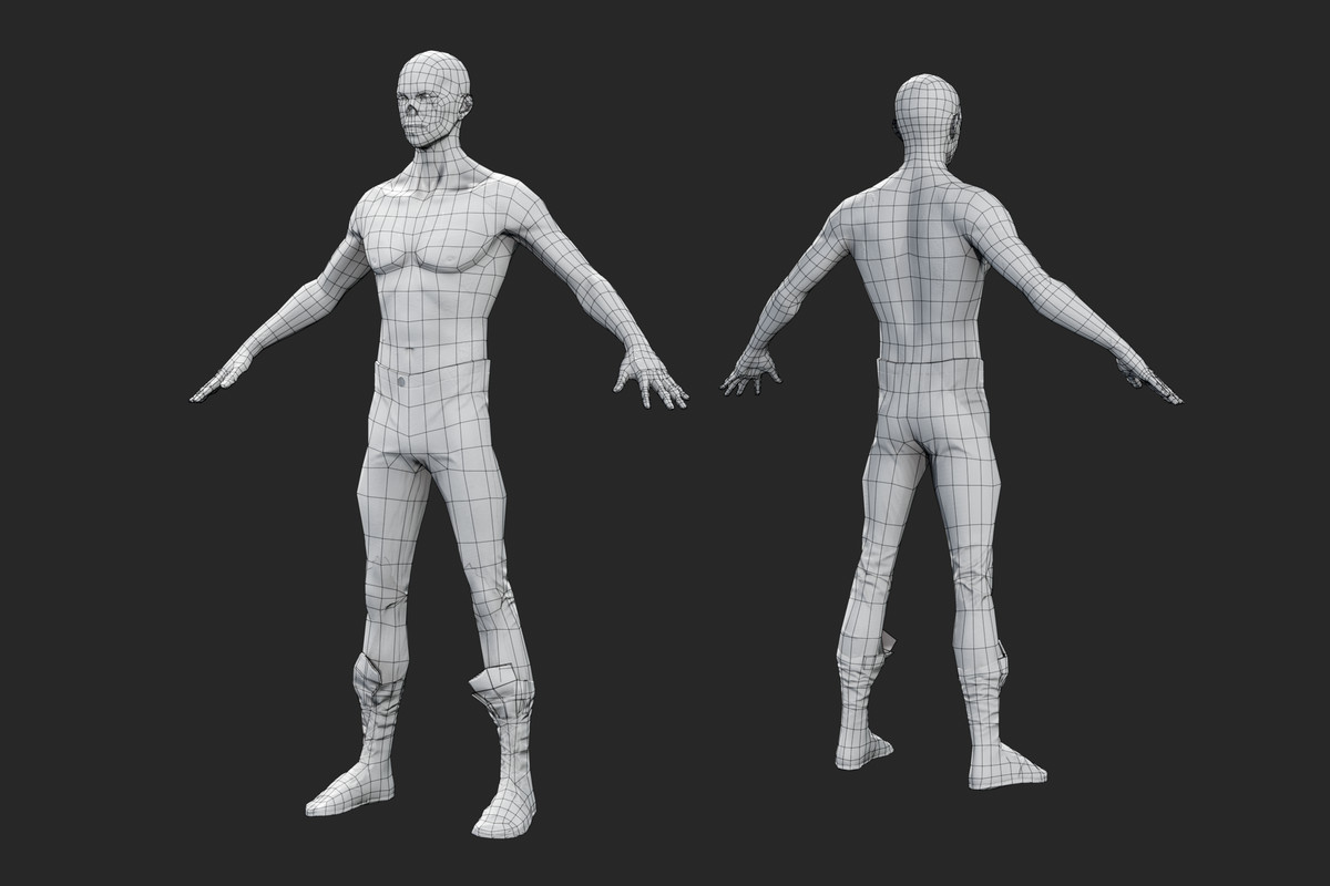 3D Zombie Undead Character