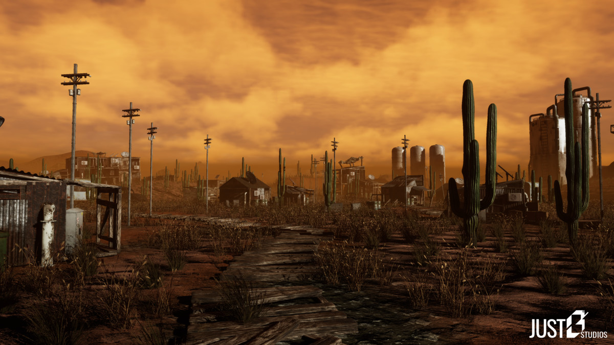 Modular Post Apocalyptic Desert Environment (Desert City,Desert Village)