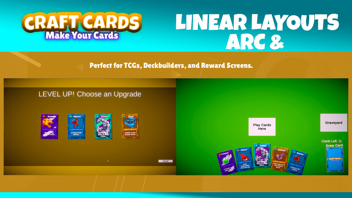 CraftCards: Ultimate Card Framework & VFX