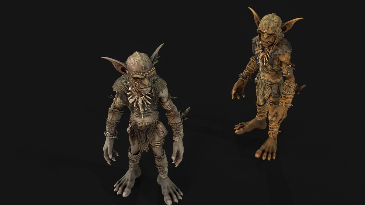 Goblin Archer Game Ready