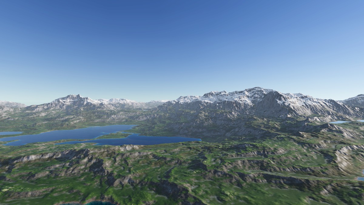 Procedural Ridged Mountains 8K - 34 Terrains