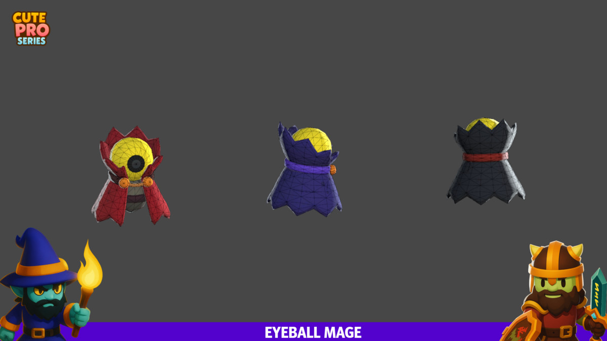 Eyeball Evolution Pack Cute Pro Series