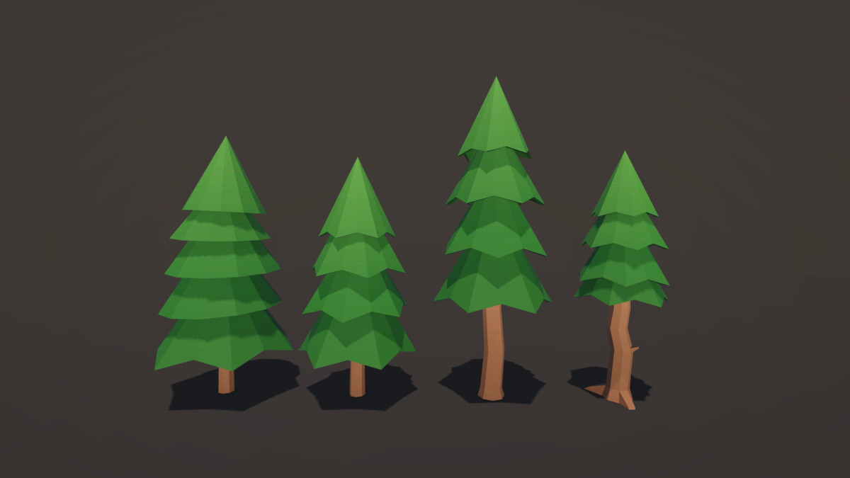 Low Poly Florest Pack