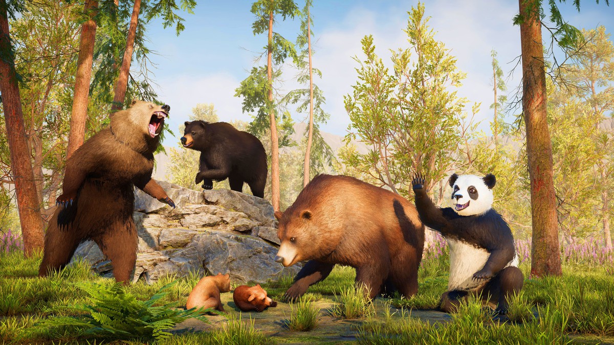 Realistic: Animal Forest Set