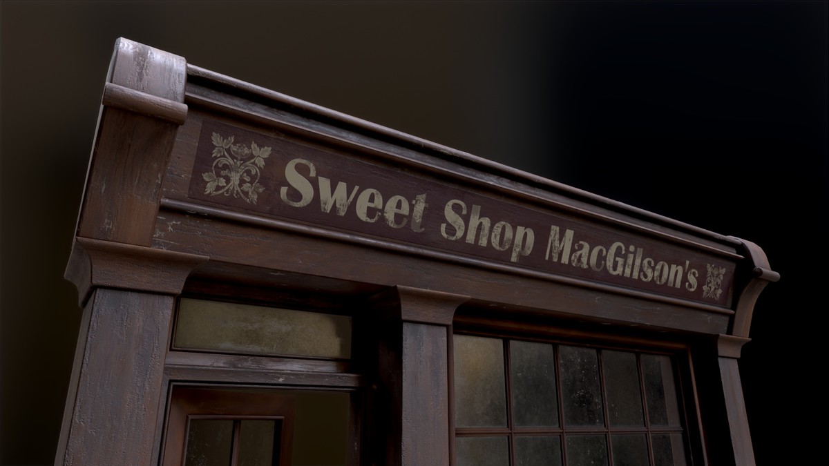 Old English Shop Front