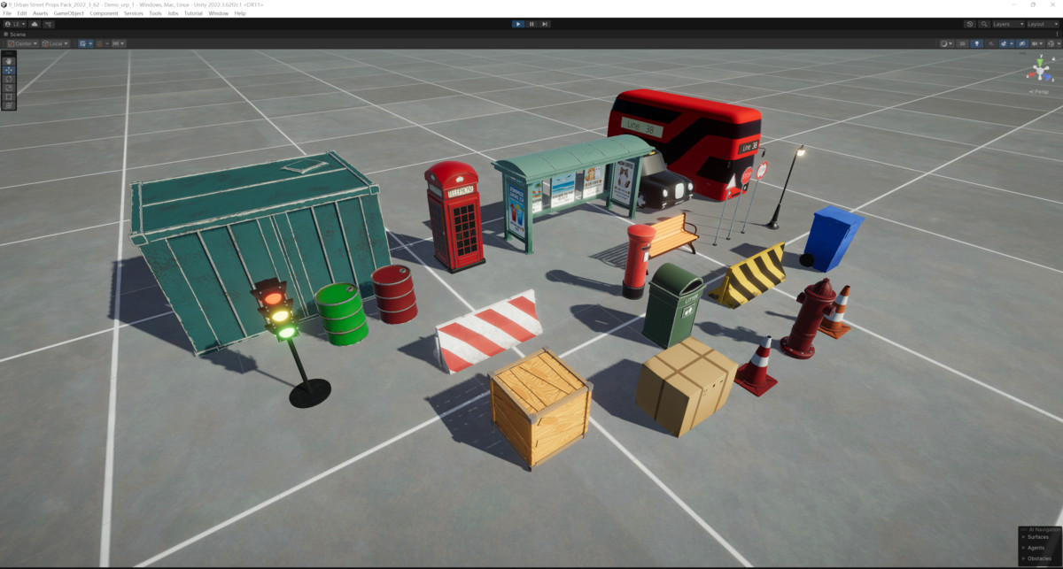 Urban Street Props Package