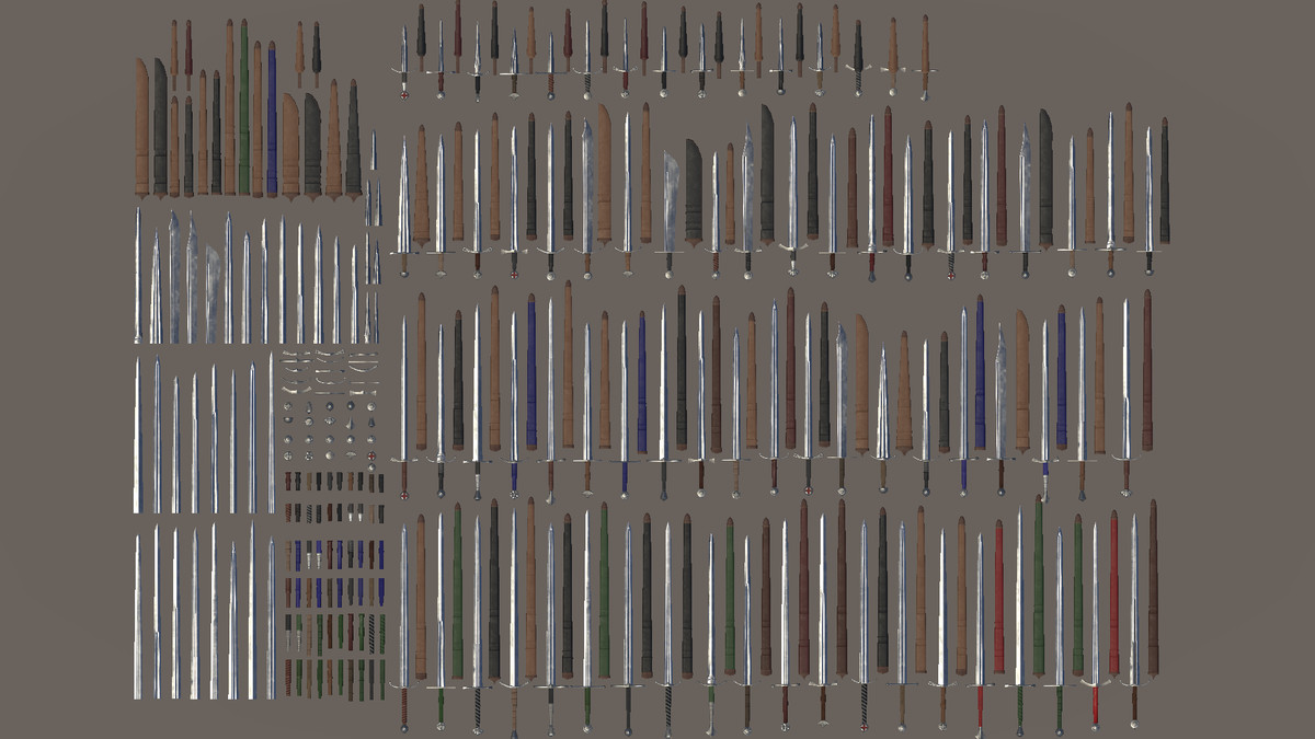 Modular Medieval Weapons vol. 1