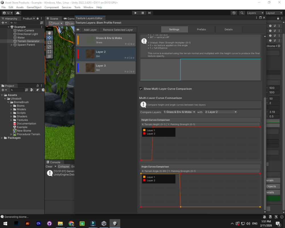 Biome Brush A Procedural Terrain Generator