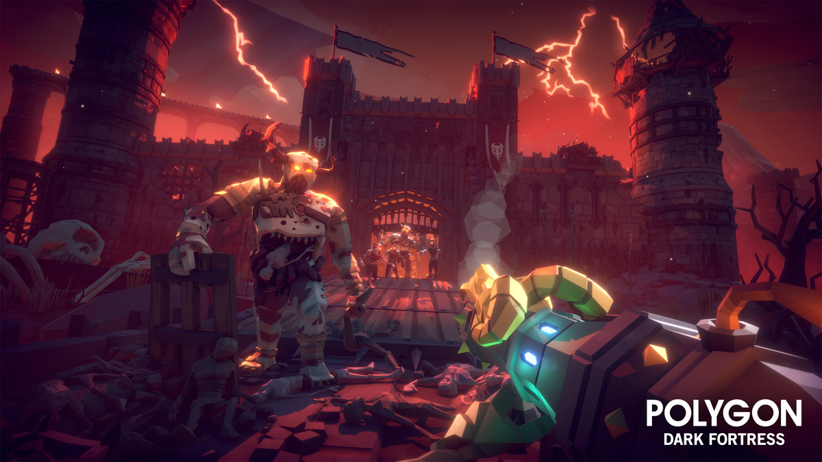 POLYGON - Dark Fortress - Low Poly 3D Art by Synty
