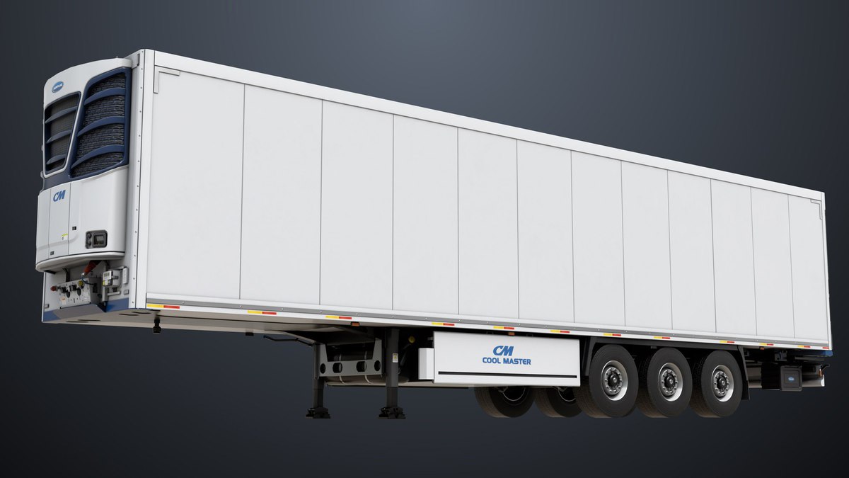 Refrigerator Trailer 05 URP HDRP Textures