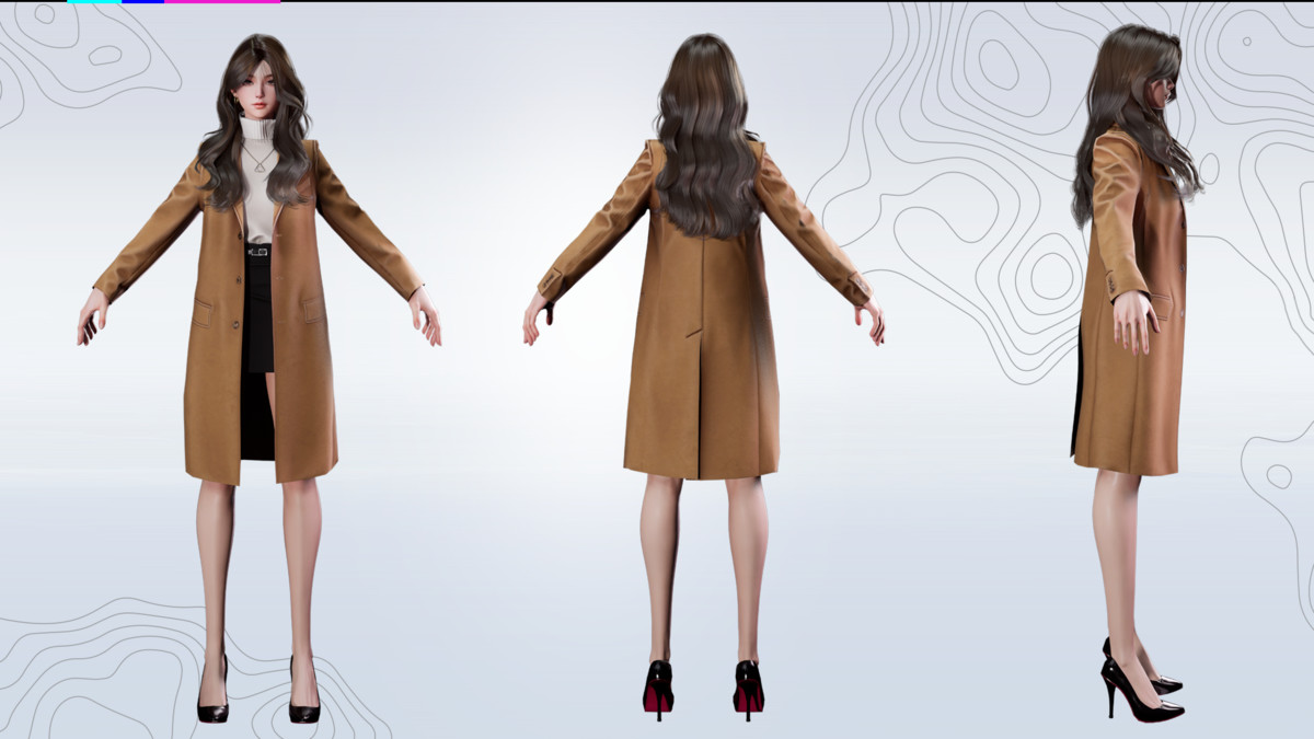 Business Lady Office Girls