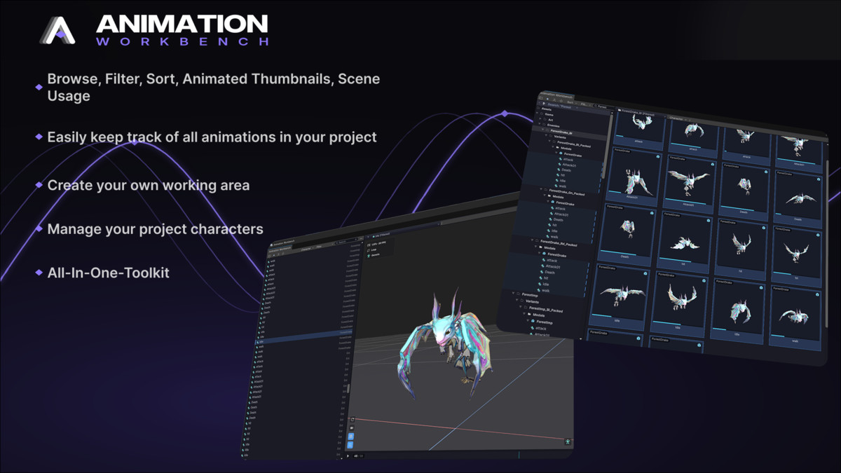 Animation Workbench Pro - Edit, Pose & Preview Animations