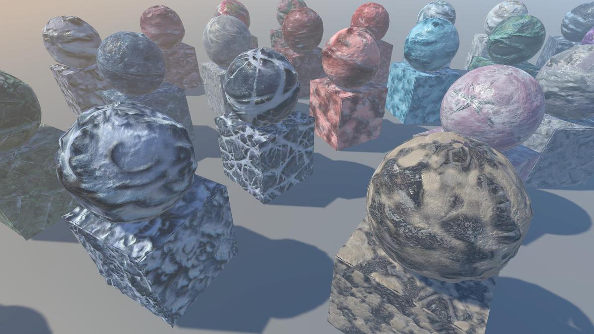 Alien Ground Materials - Snow & Ice