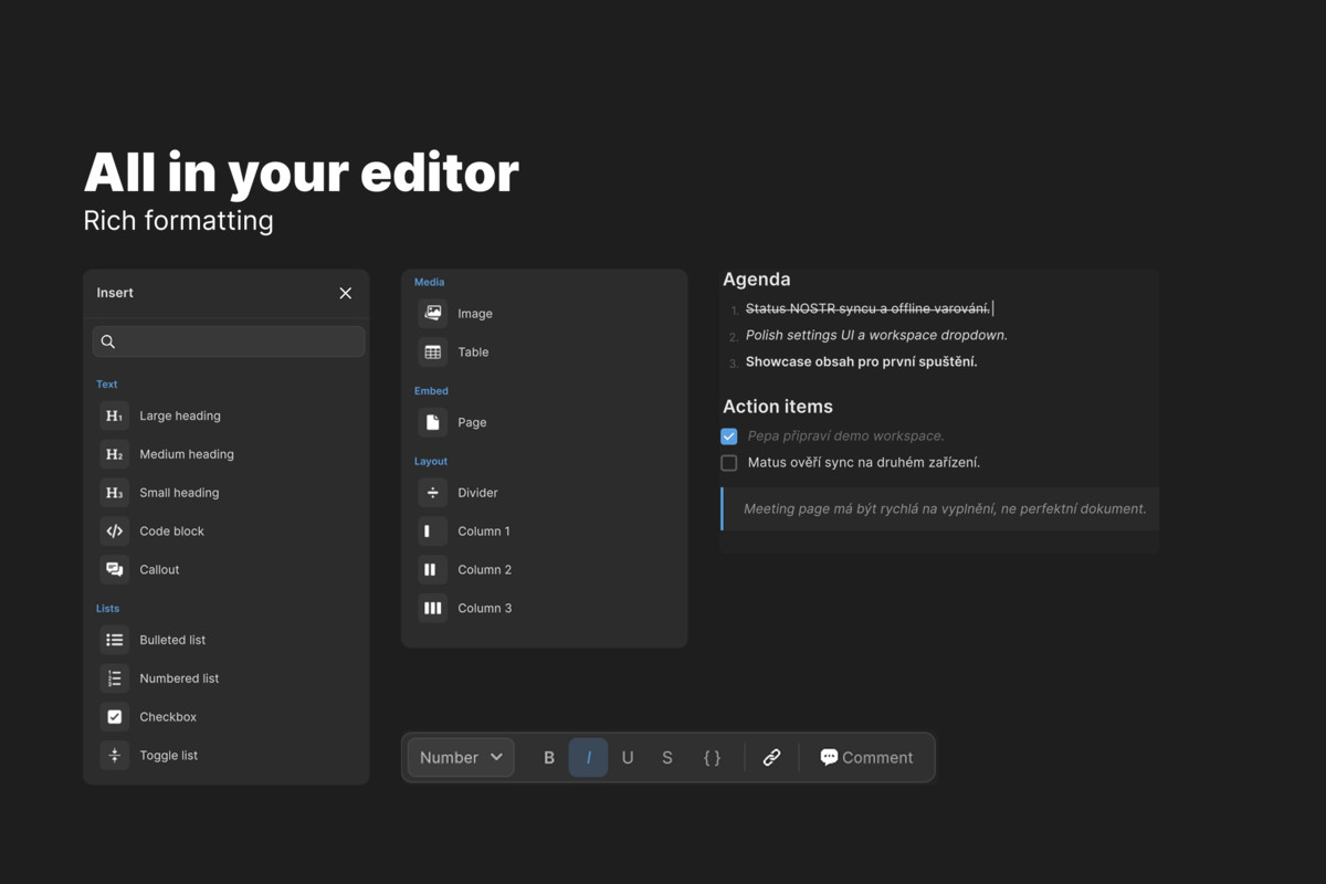 FrostNote - Project Management & Wiki