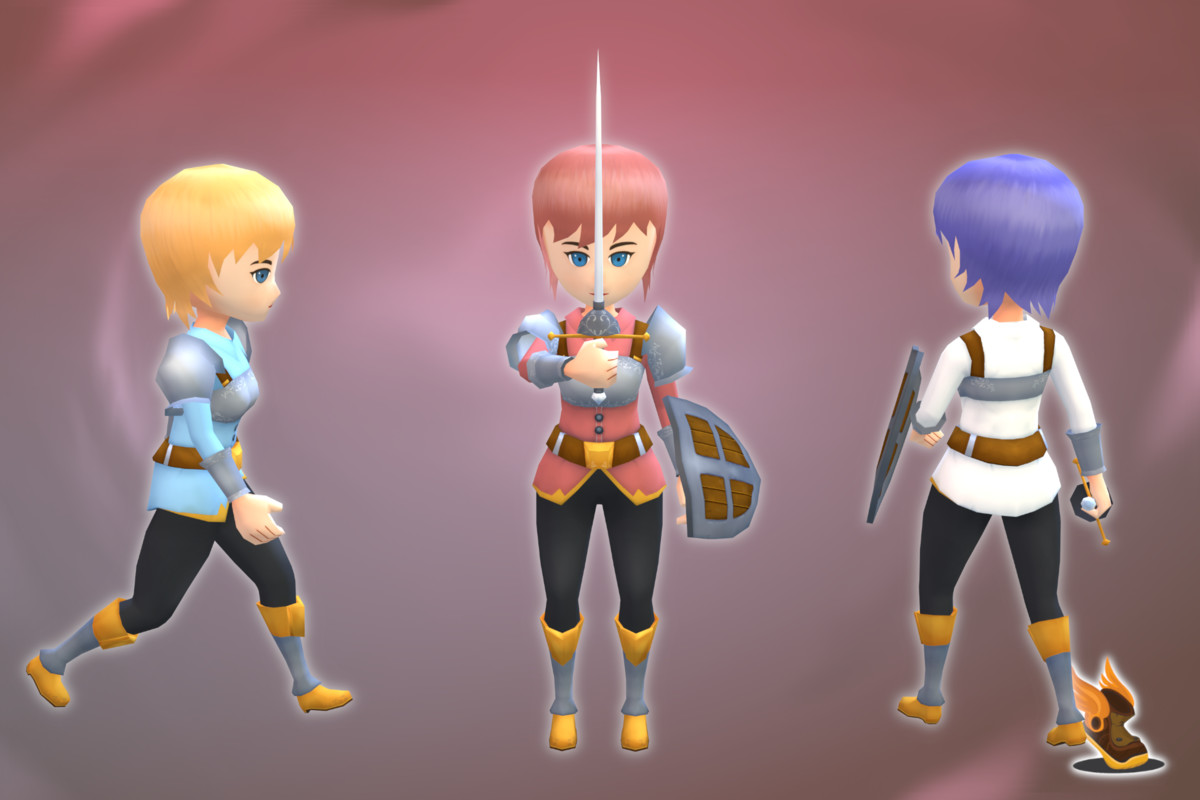 Stylized NPC - Knight Female