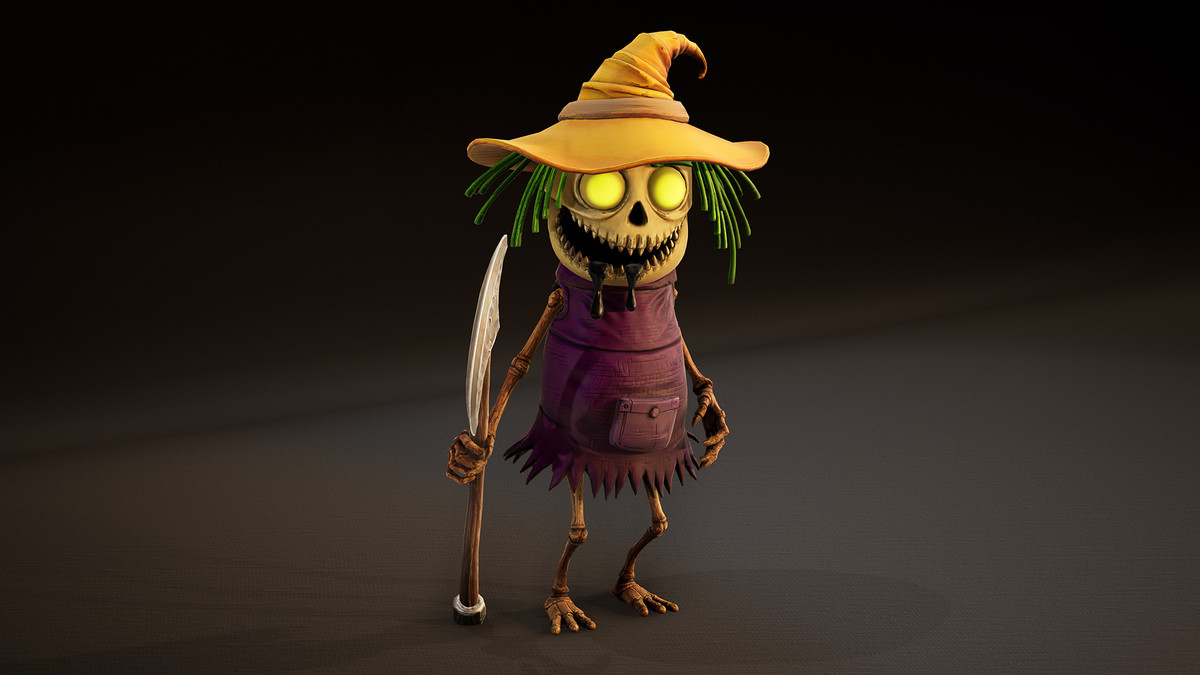 Stylized Scarecrow Character Pack