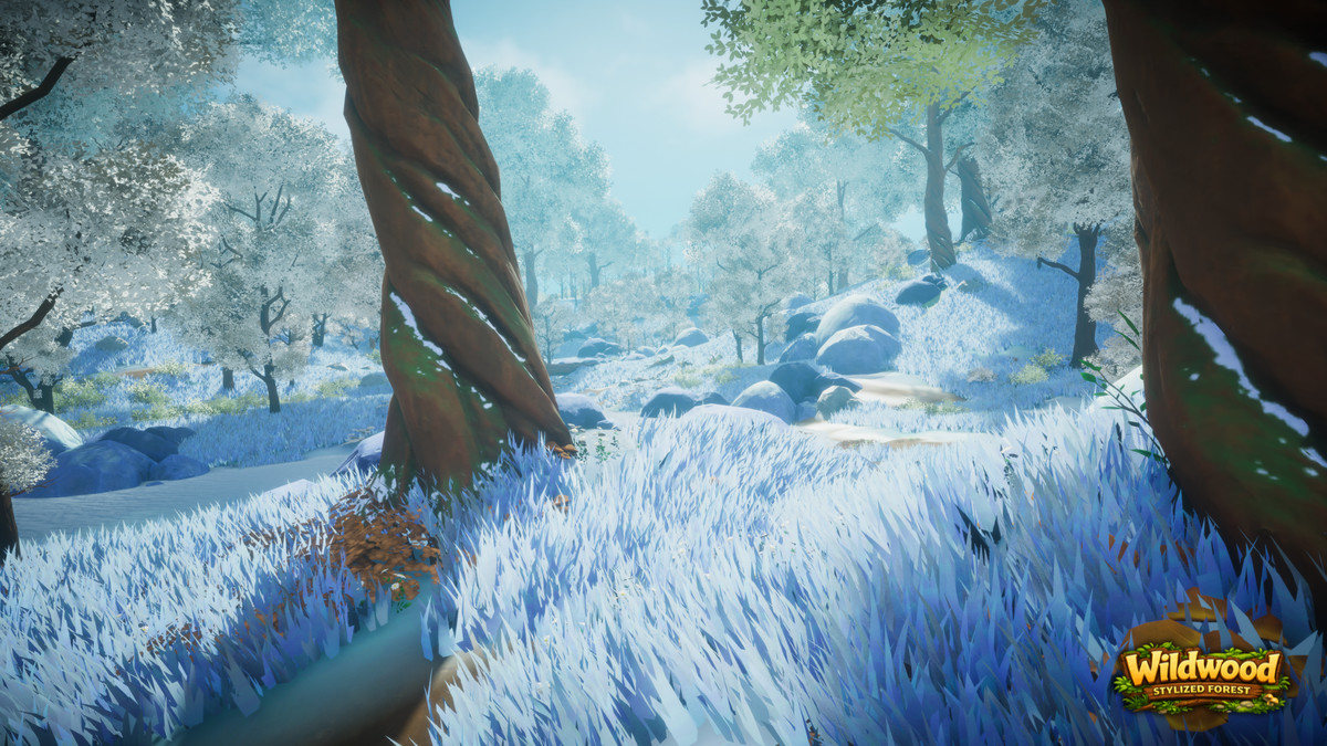 Wildwood: Stylized Forest (Stylized Nature, Stylized Forest, Nature, Biome)