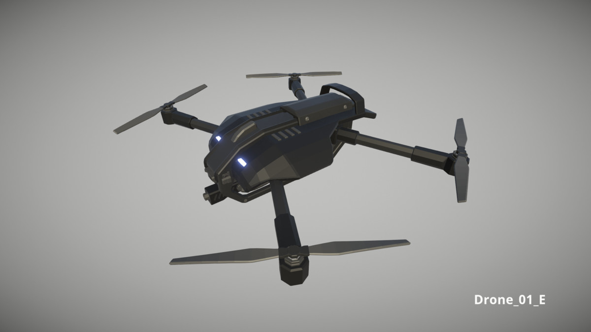 Cyberpunk Armory - Low Poly