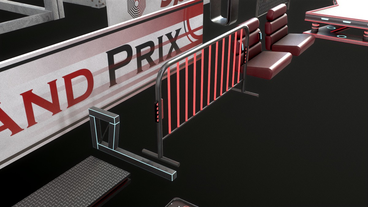 Sci Fi Race Grandstand