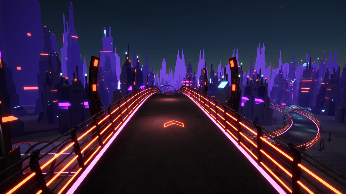 Neon Drift - Cyber Racing Track (URP)