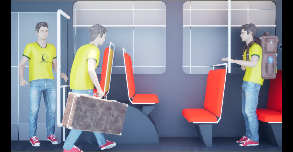 Public Transport Animation