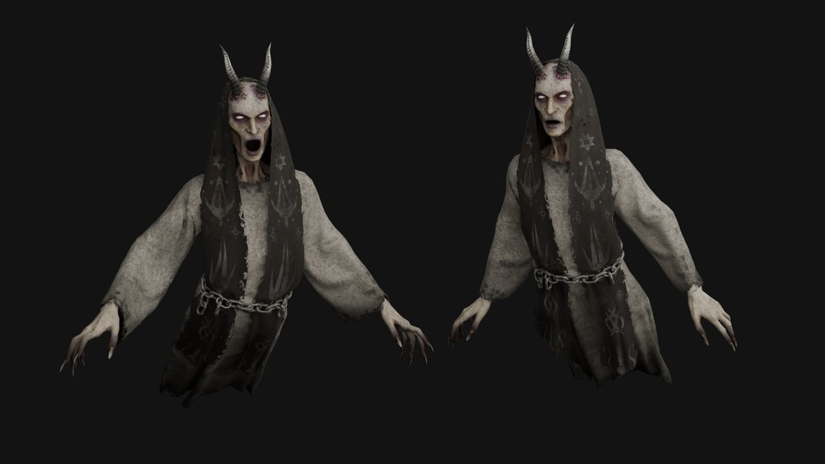 Flying Demon Ghost