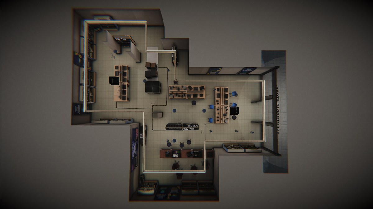 Electronic Store 3d Environment