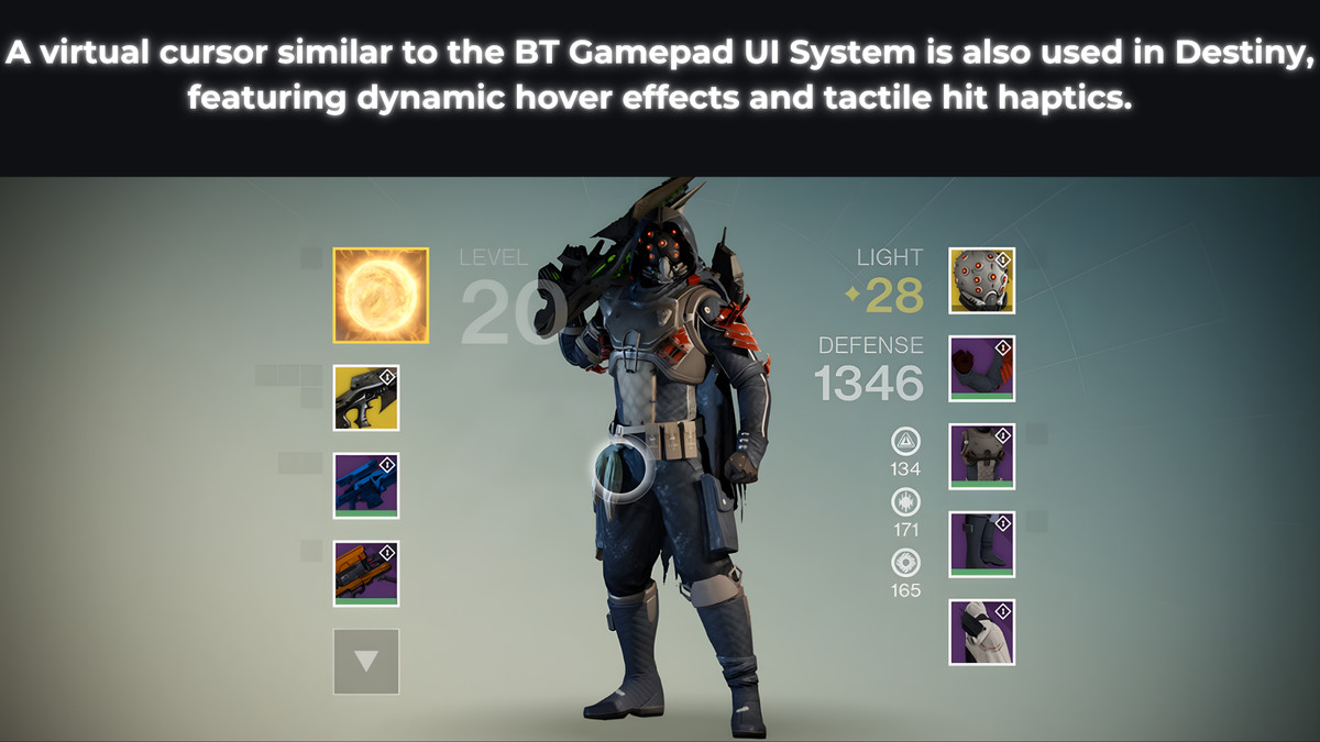 BT-Gamepad UI System: Intelligent Virtual Cursor & Keyboard Framework