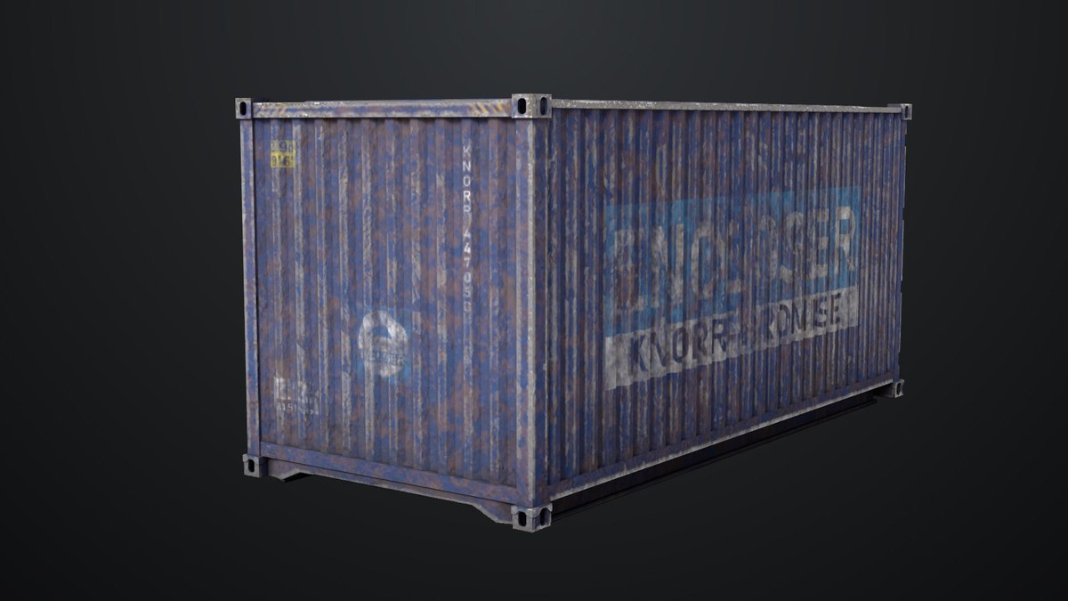 5 Cargo Dusty Container 20ft Single Mat
