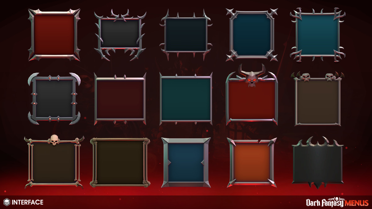 Dark Fantasy Menus - Synty INTERFACE - GUI, image 30