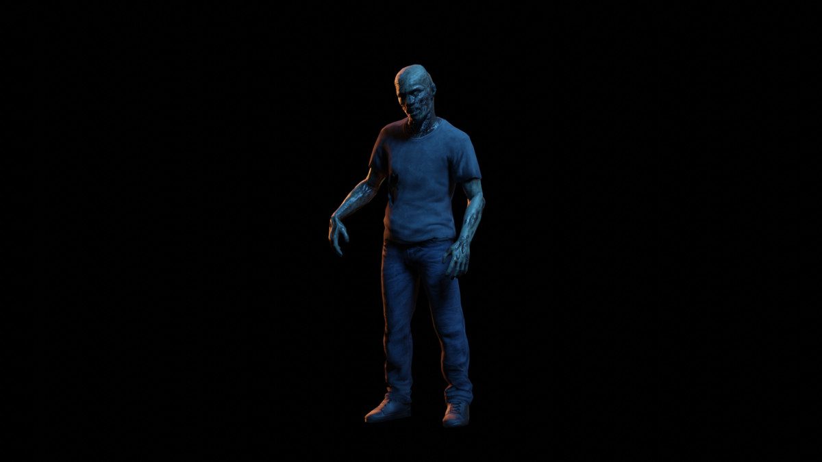 Zombie man