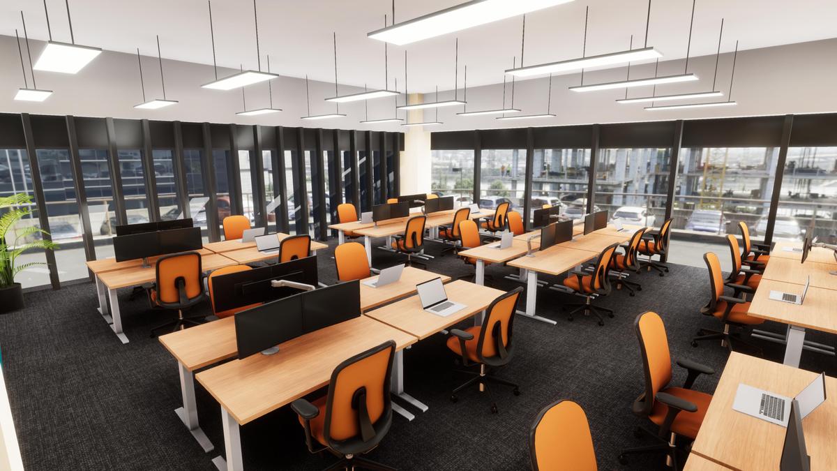 Modern Office Workspace