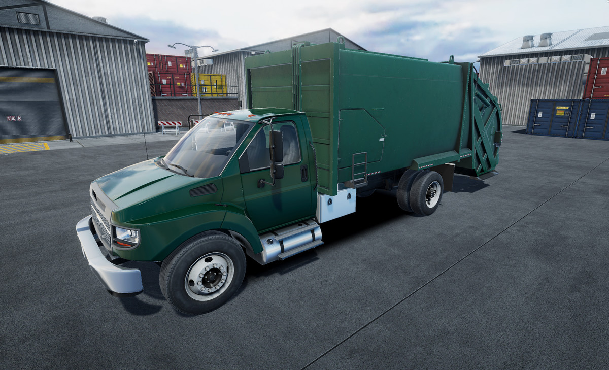 Refuse truck