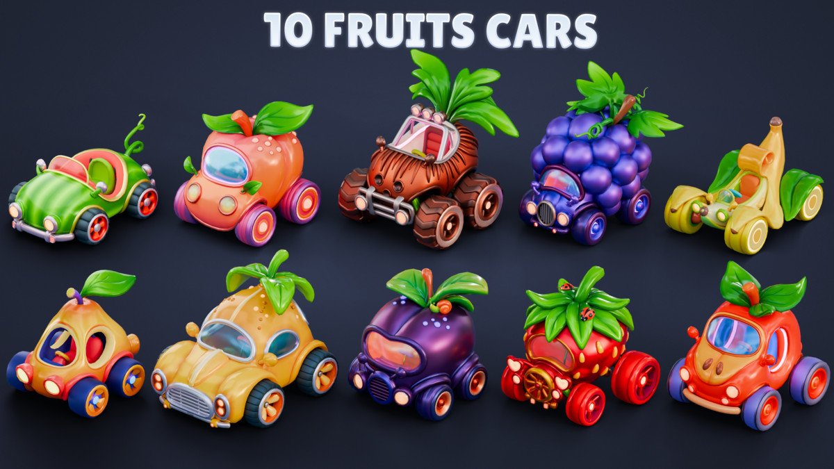 GASTRO: Modular Cars - Fruit