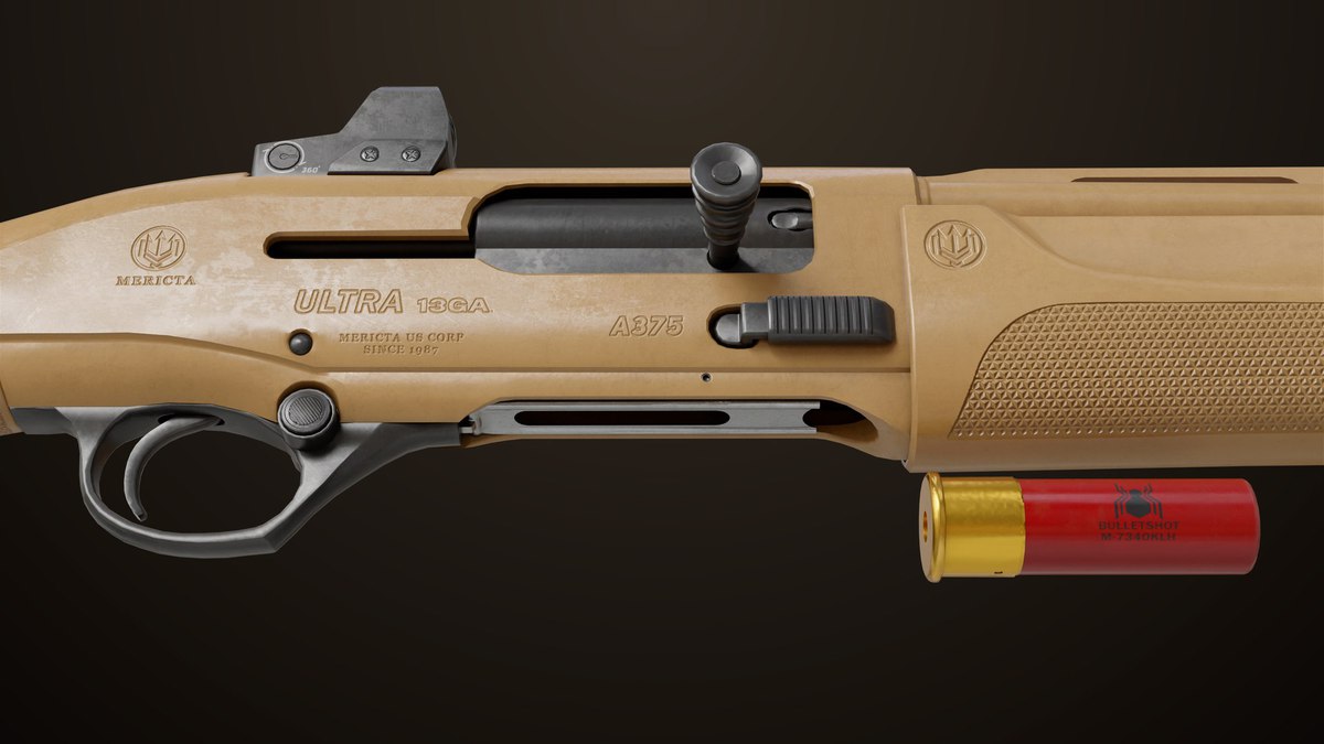 Shotgun Collection 01 URP HDRP Textures