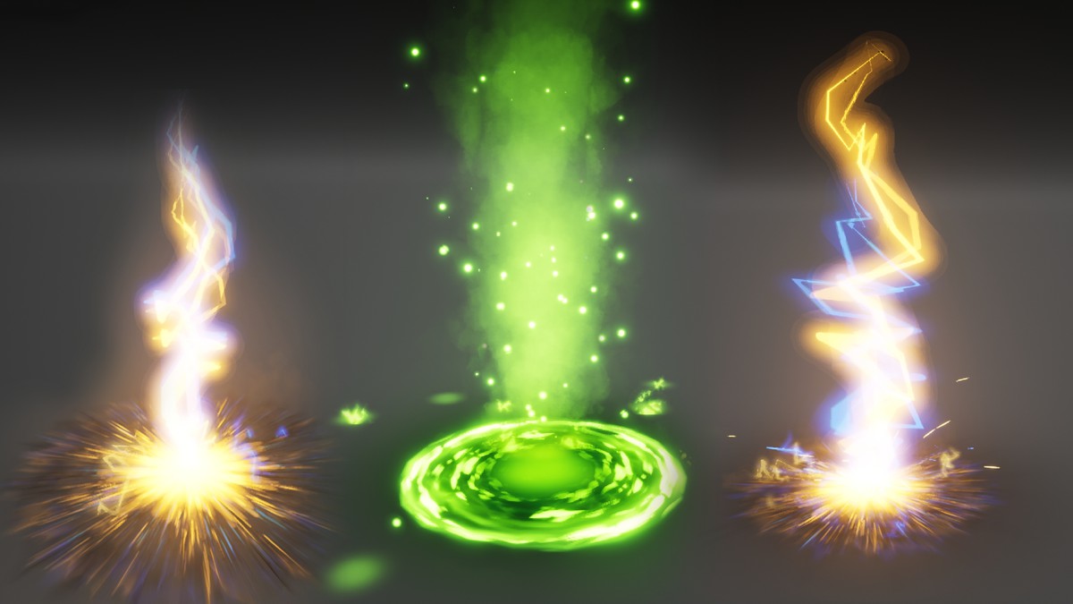 Unique AoE Magic Abilities Mega Pack