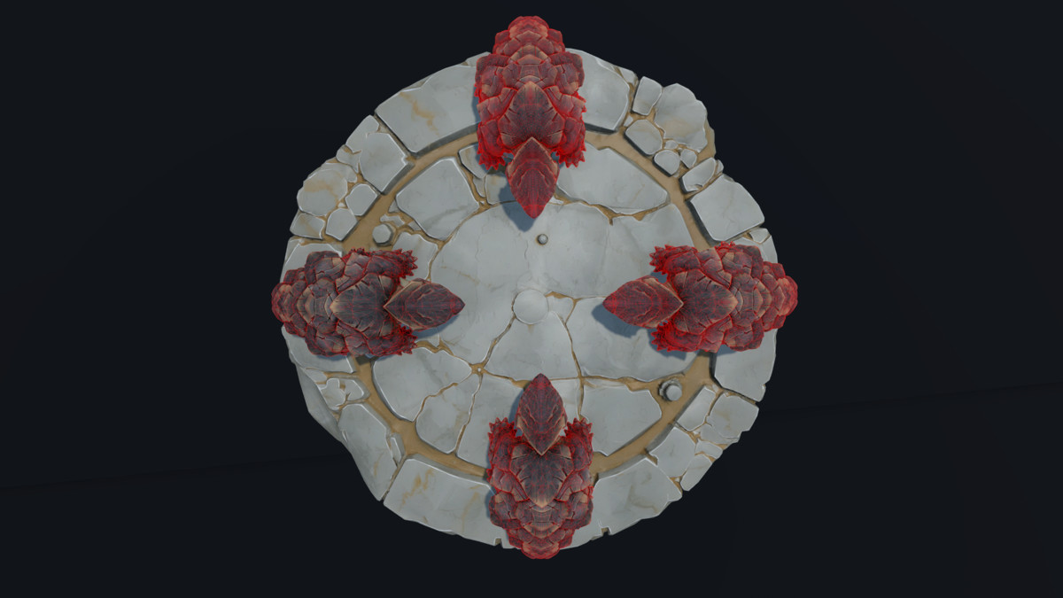 Primal Rocky - Stylized Rock Monster