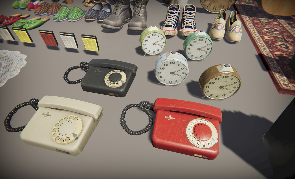 Old Interior Props Pack 3