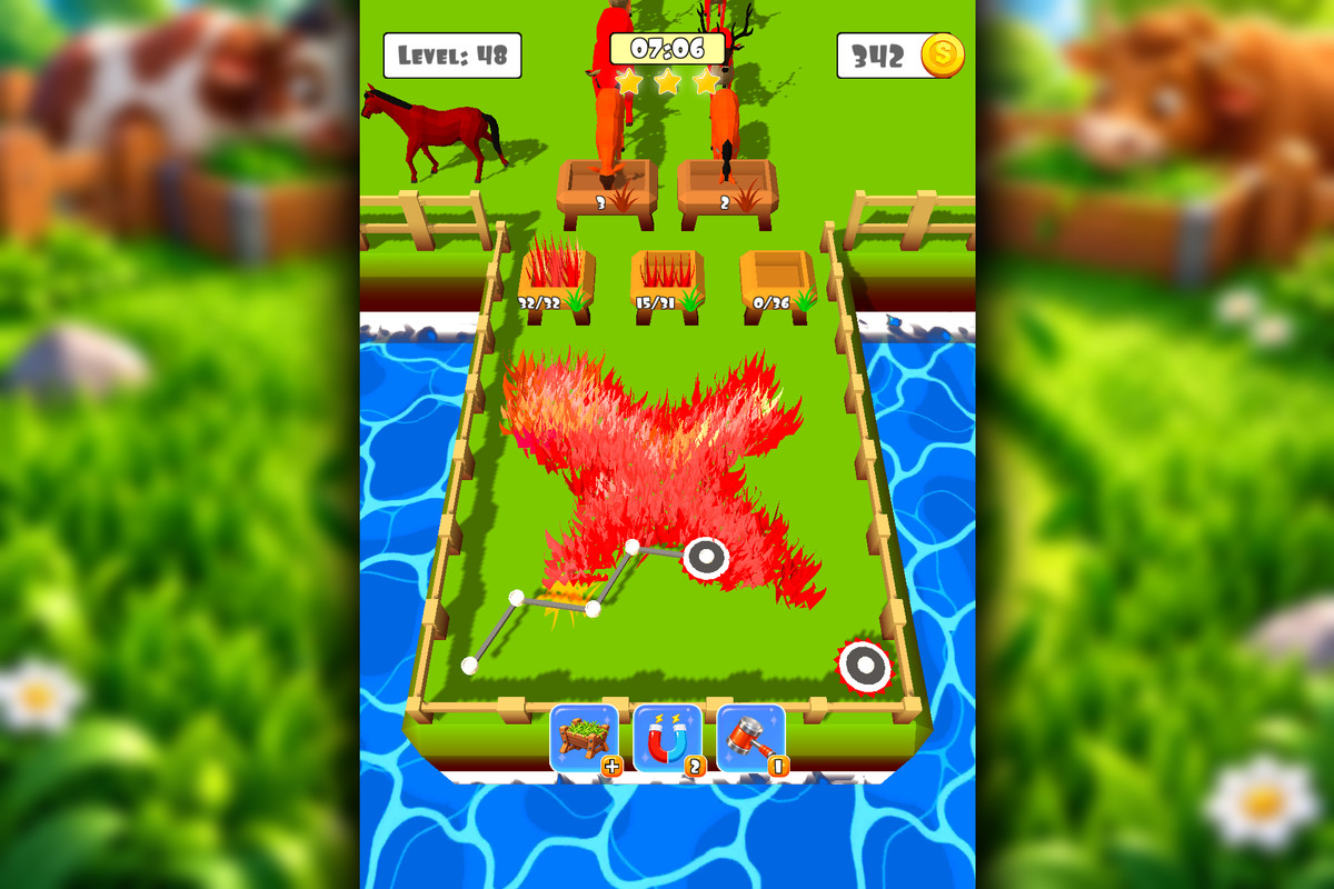 Grass Flow - Complete Mobile Game Template