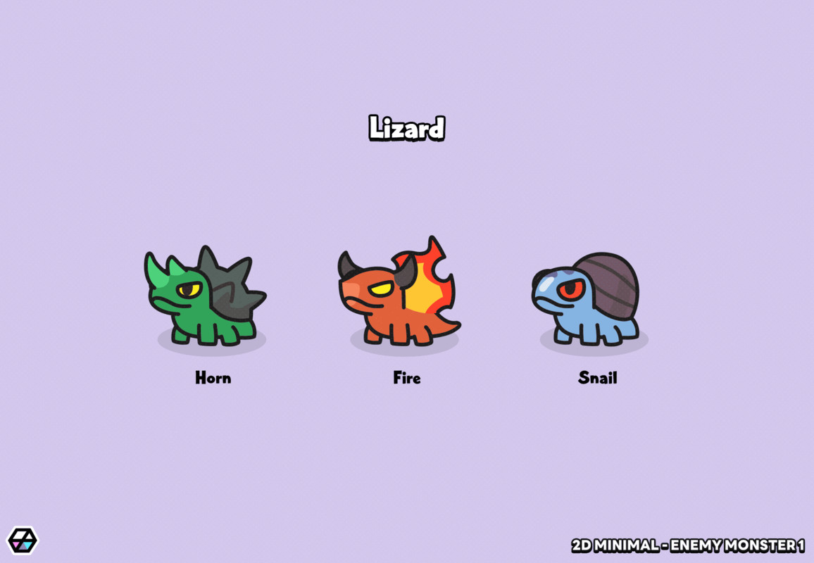 2D Minimal - Enemy Monster1