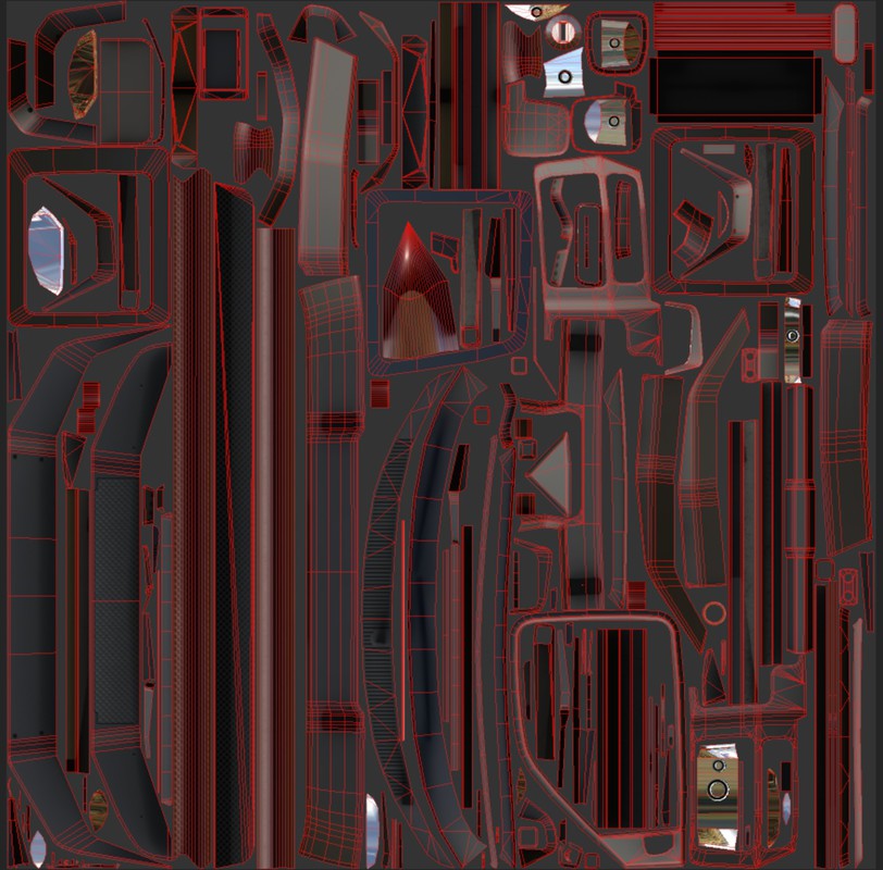 Industrial american van